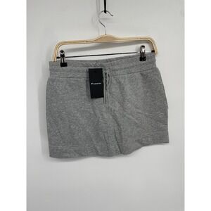 Fabletics Year Round Terry Mini Skirt Womens Small Classic Gray Heather Boho NWT